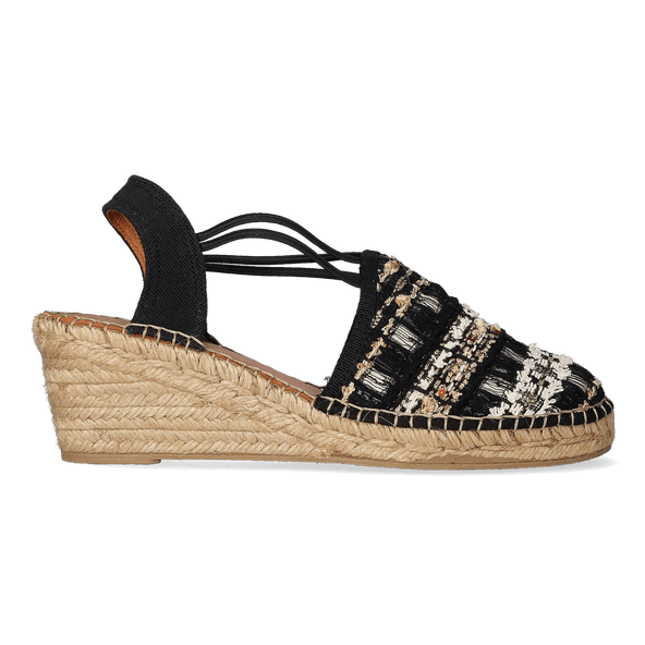 Tania-CC Textiel Dames Espadrilles Negre