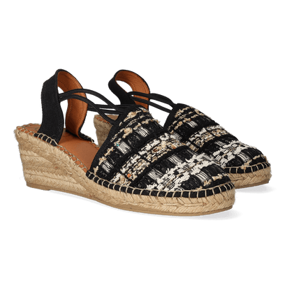 Tania-CC Textiel Dames Espadrilles Negre