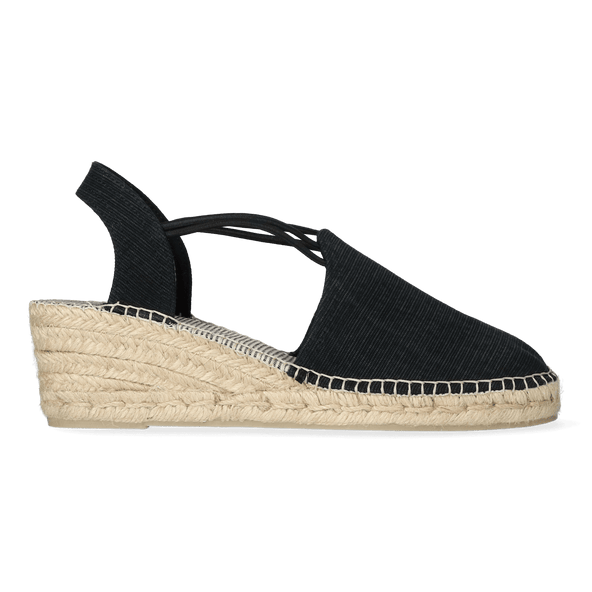 Tania-CR Dames Espadrilles Negre