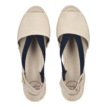 Teide-BC Dames Espadrilles Cru