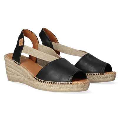 Teide-P Dames Espadrilles Negre