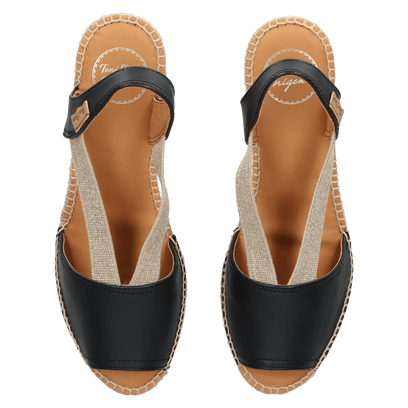 Teide-P Dames Espadrilles Negre