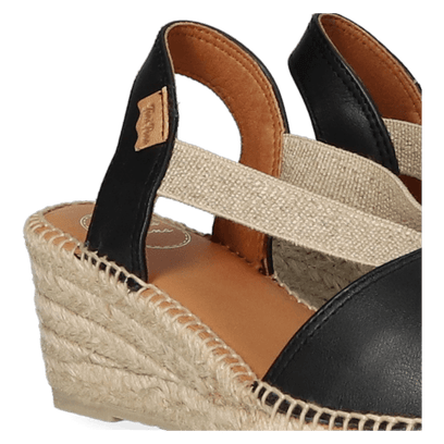 Teide-P Dames Espadrilles Negre