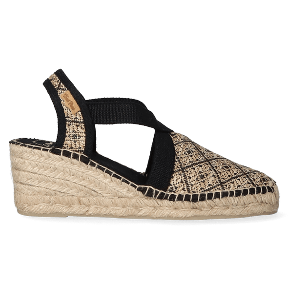 Terra-GE Dames Espadrilles Black