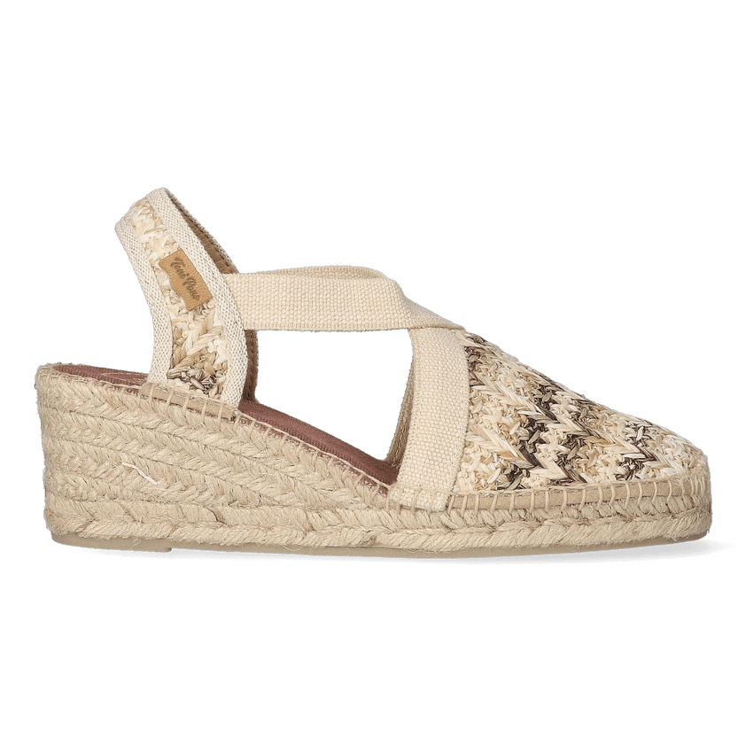 Terra-HK Raffia Dames Espadrilles Marro