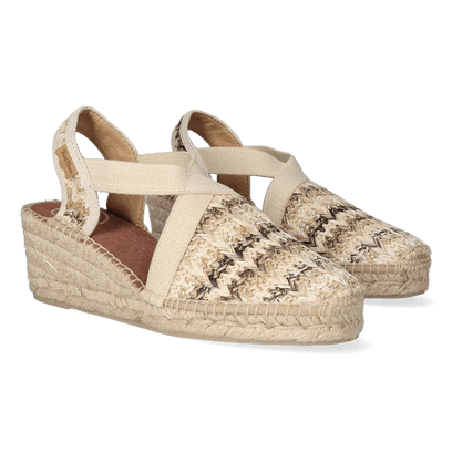 Terra-HK Raffia Dames Espadrilles Marro