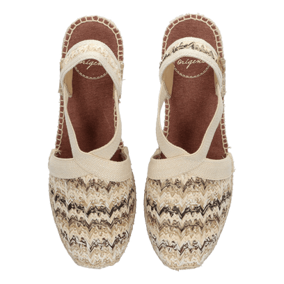 Terra-HK Raffia Dames Espadrilles Marro