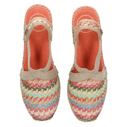 Terra-NZ Raffia Dames Espadrilles Multi