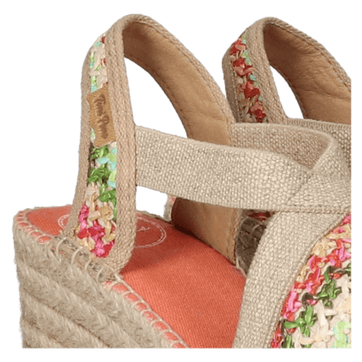 Terra-NZ Raffia Dames Espadrilles Multi