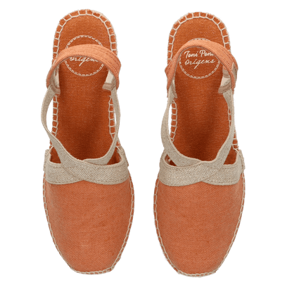 Terra-V Dames Espadrilles Taronja Vintage