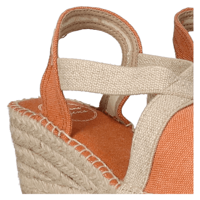 Terra-V Dames Espadrilles Taronja Vintage