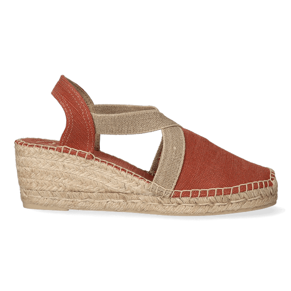 Terra-V Canvas Dames Espadrilles Brandy Vintage