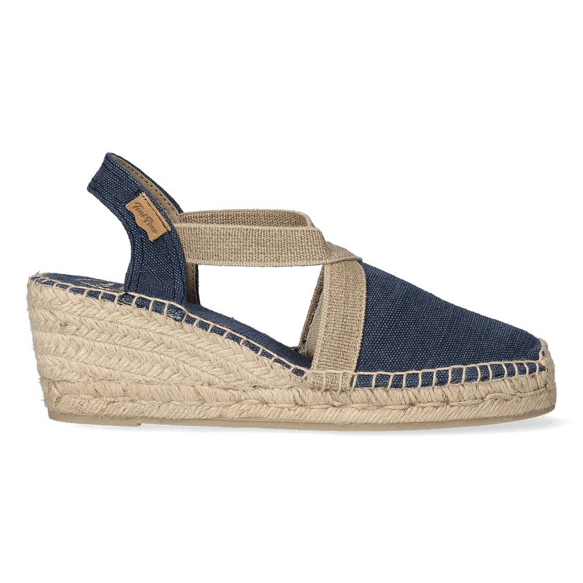 Terra-V Canvas Dames Espadrilles Mari Vintage