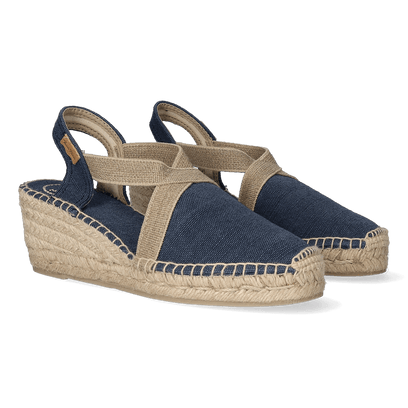 Terra-V Canvas Dames Espadrilles Mari Vintage