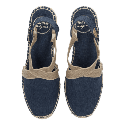 Terra-V Canvas Dames Espadrilles Mari Vintage