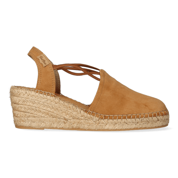 Tremp Suede Dames Espadrilles Cuiro