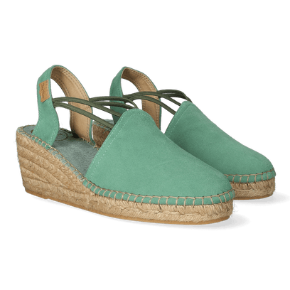 Tremp Dames Espadrilles Menta