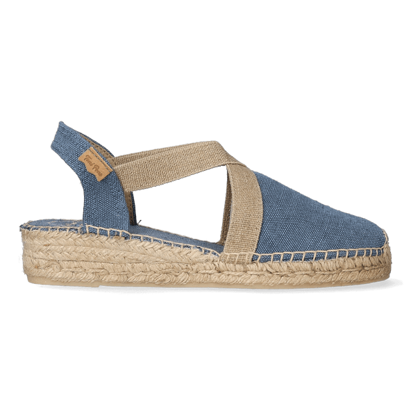 Verdi-V Dames Espadrilles Blau