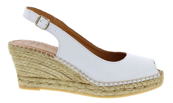 Croacia Dames Espadrilles Blanc