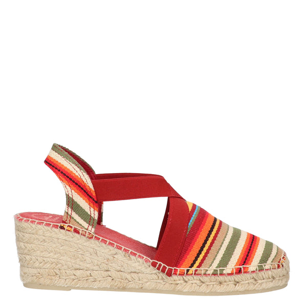 Tarbes Dames Espadrilles Multi