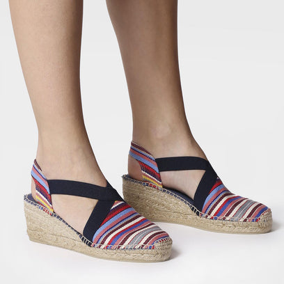 Tarbes Textiel Dames Espadrilles Cannes